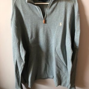 Sweater, Polo , sage green